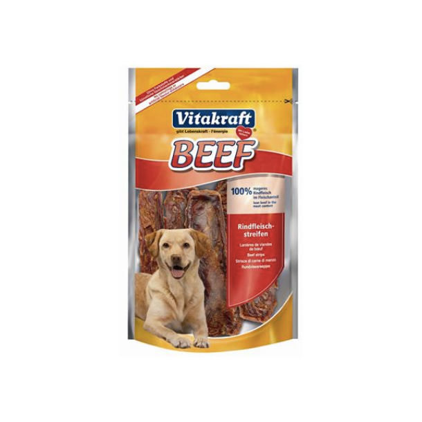 Vitakraft Beef strimler 80 g.